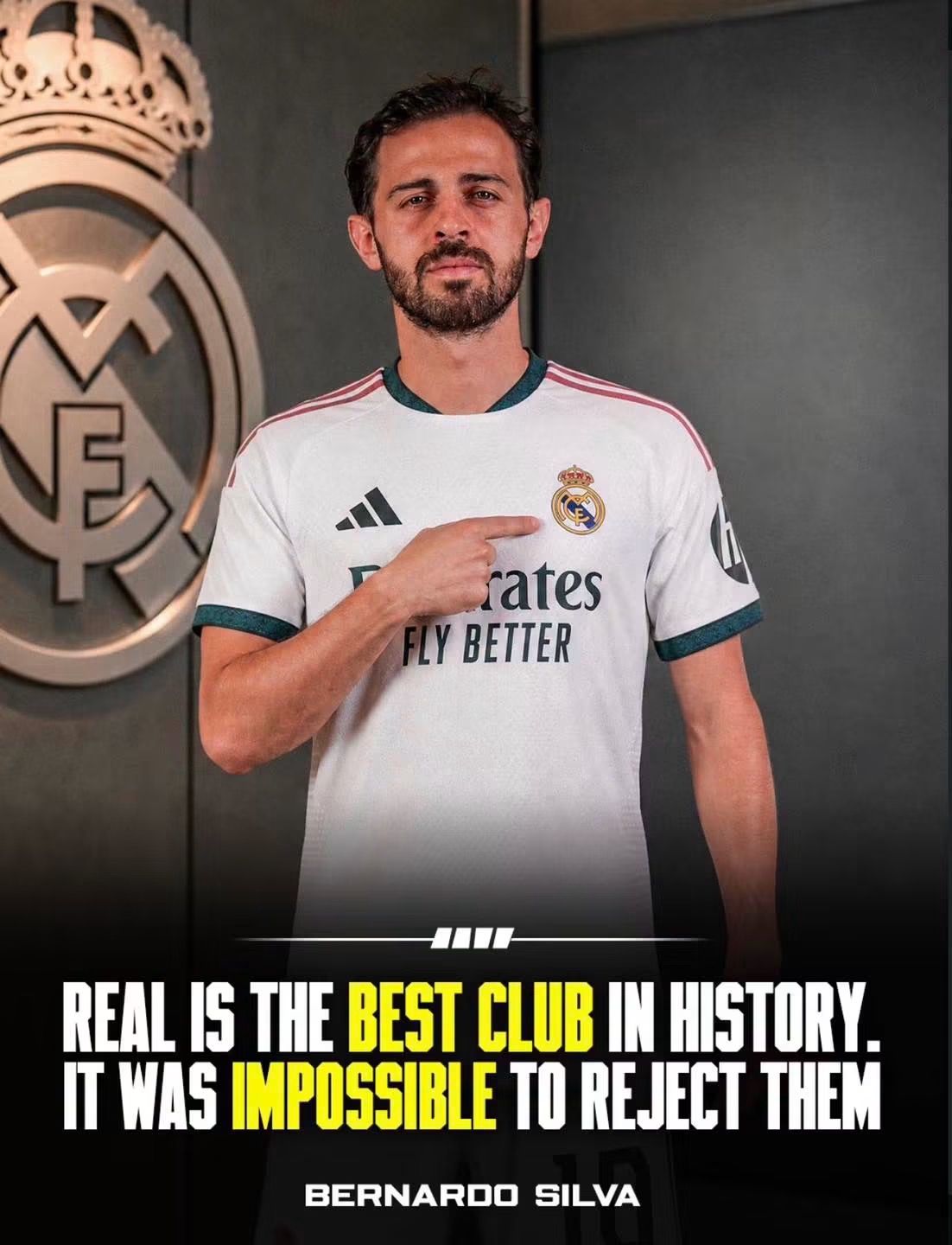     NO HESITATION! Bernardo Silva Explains Why He Could Never Turn Down Real Madrid